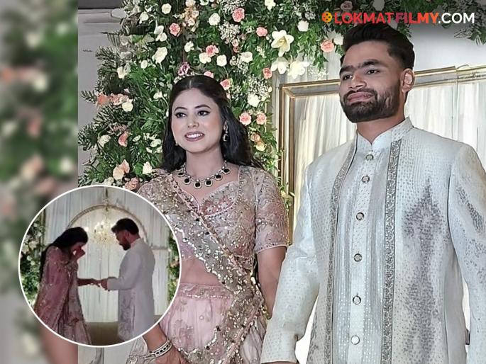 Indian Cricketer Rinku Singh Get Engaged To Samajwadi Party MP Priya Saroj In Lucknow See Viral Pics | क्रिकेटर रिंकू सिंह आणि खासदार प्रिया सरोज यांचा साखरपुडा! दोघांच्या खास लूकची चर्चा; इथं पाहा Pics