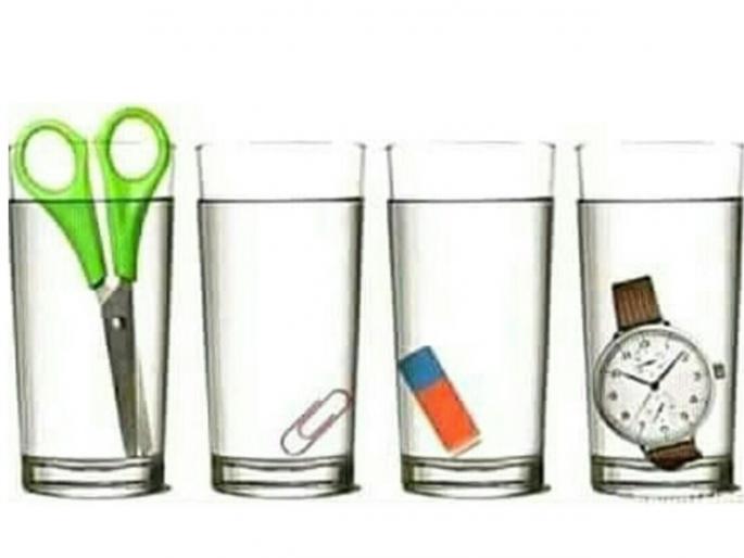 Optical illlusion : Which glass has more water brain challenge, can you find | Optical illlusion : कोणत्या ग्लासमध्ये जास्त पाणी आहे? बरोबर उत्तर देण्यात 98 टक्के लोक ठरले अपयशी! Optical illlusion : Which glass has more water brain challenge, can you find | Optical illlusion : कोणत्या ग्लासमध्ये जास्त पाणी आहे? बरोबर उत्तर देण्यात 98 टक्के लोक ठरले अपयशी!