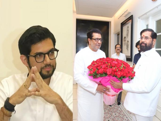 aaditya thackeray first reaction on deputy cm eknath shinde meet mns chief raj thackeray | “मी त्यांना जास्त महत्त्व देत नाही”; राज-एकनाथ शिंदे भेटीवर आदित्य ठाकरे स्पष्टच बोलले aaditya thackeray first reaction on deputy cm eknath shinde meet mns chief raj thackeray | “मी त्यांना जास्त महत्त्व देत नाही”; राज-एकनाथ शिंदे भेटीवर आदित्य ठाकरे स्पष्टच बोलले