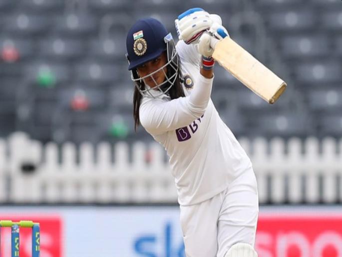 Farmer's daughter wins field in Test debut; Historical performance of Sneha Rana | शेतकरी कन्येने कसोटी पदार्पणात जिंकले मैदान; स्नेह राणाची ऐतिहासिक कामगिरी