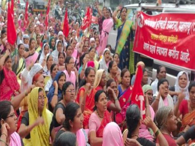 3000 Anganwadis in Satara district closed tomorrow; Will participate in the Maha Andolan in Mumbai | सातारा जिल्ह्यातील तीन हजारांवर अंगणवाड्या बुधवारी बंद; मुंबईतील महाआंदोलनात सहभागी होणार 3000 Anganwadis in Satara district closed tomorrow; Will participate in the Maha Andolan in Mumbai | सातारा जिल्ह्यातील तीन हजारांवर अंगणवाड्या बुधवारी बंद; मुंबईतील महाआंदोलनात सहभागी होणार