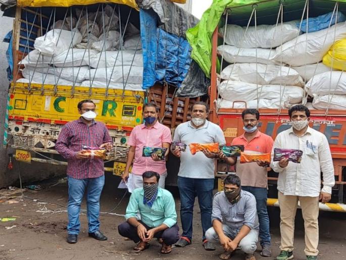 Gutka worth crores seized in Bhiwandi; Action of Thane Food Security Department | भिवंडीत कोटींचा गुटखा जप्त; ठाणे अन्न सुरक्षा विभागाची कारवाई Gutka worth crores seized in Bhiwandi; Action of Thane Food Security Department | भिवंडीत कोटींचा गुटखा जप्त; ठाणे अन्न सुरक्षा विभागाची कारवाई