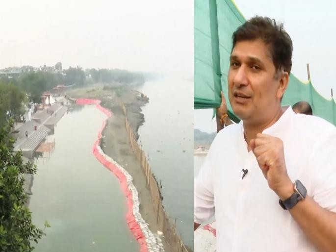 Video: fake Yamuna ghat created for PM Modi; AAP's big claim | Video: पाईपने स्वच्छ पाणी आणले, पीएम मोदींसाठी तयार केली खोटी यमुना; 'AAP' चा मोठा दावा Video: fake Yamuna ghat created for PM Modi; AAP's big claim | Video: पाईपने स्वच्छ पाणी आणले, पीएम मोदींसाठी तयार केली खोटी यमुना; 'AAP' चा मोठा दावा