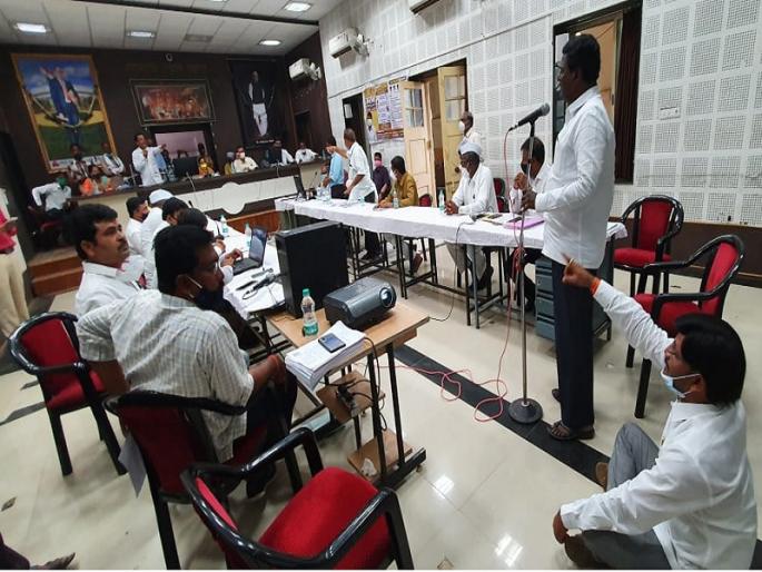 Confusion of online meetings; Demand for holding general meeting of Zilla Parishad | ऑनलाईन सभेचा गोंधळ; जिल्हा परिषदेची सर्वसाधारण सभा सभागृहात घेण्याची मागणी Confusion of online meetings; Demand for holding general meeting of Zilla Parishad | ऑनलाईन सभेचा गोंधळ; जिल्हा परिषदेची सर्वसाधारण सभा सभागृहात घेण्याची मागणी