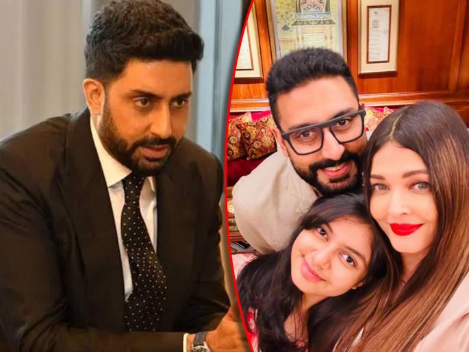 abhishek bachchan talk about how aardhya react to his and aishwarys divorce rumours | "आराध्याच्या आईने तिला...", घटस्फोटाच्या अफवांवर लेकीच्या प्रतिक्रियेबाबत स्पष्टच बोलला अभिषेक बच्चन abhishek bachchan talk about how aardhya react to his and aishwarys divorce rumours | "आराध्याच्या आईने तिला...", घटस्फोटाच्या अफवांवर लेकीच्या प्रतिक्रियेबाबत स्पष्टच बोलला अभिषेक बच्चन