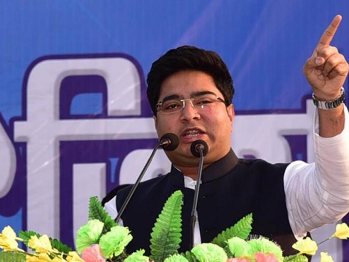 west bengal assembly election 2021 tmc leader abhishek banerjee slams bjp | "गळा कापला तरी, ममता बॅनर्जी जिंदाबादच म्हणणार": अभिषेक बॅनर्जी west bengal assembly election 2021 tmc leader abhishek banerjee slams bjp | "गळा कापला तरी, ममता बॅनर्जी जिंदाबादच म्हणणार": अभिषेक बॅनर्जी