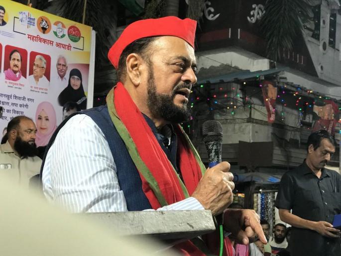 Maharashtra Assembly Election 2024 - Samajwadi Party leader Abu Azmi criticized BJP | मुसलमान पुरोगामी, त्यांनी उद्धव ठाकरेंची ही जागा वाचवली; अबु आझमींचा भाजपावर हल्लाबोल Maharashtra Assembly Election 2024 - Samajwadi Party leader Abu Azmi criticized BJP | मुसलमान पुरोगामी, त्यांनी उद्धव ठाकरेंची ही जागा वाचवली; अबु आझमींचा भाजपावर हल्लाबोल