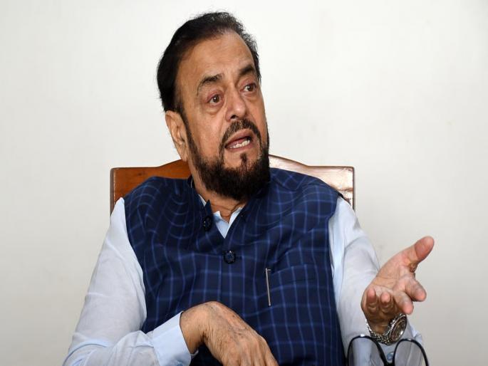 Samajwadi Party leader Abu Azmi refused to speak Marathi in Bhiwandi | "ही भिवंडी आहे, मराठीत कशाला बोलायचं?"; अबु आझमींचे वादग्रस्त वक्तव्य, मनसे म्हणाली, "लाज वाटते तर..." Samajwadi Party leader Abu Azmi refused to speak Marathi in Bhiwandi | "ही भिवंडी आहे, मराठीत कशाला बोलायचं?"; अबु आझमींचे वादग्रस्त वक्तव्य, मनसे म्हणाली, "लाज वाटते तर..."