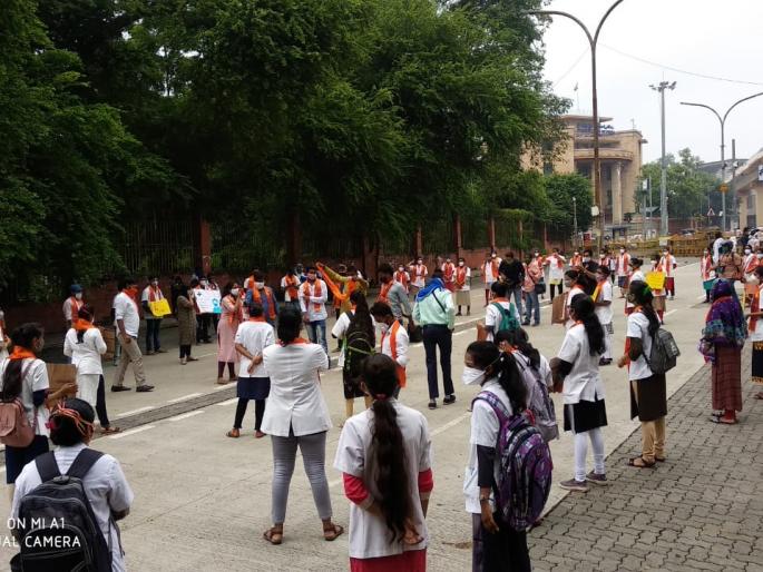 What about the safety of nursing students? | परिचारिका विद्यार्थ्यांच्या सुरक्षेचे काय?