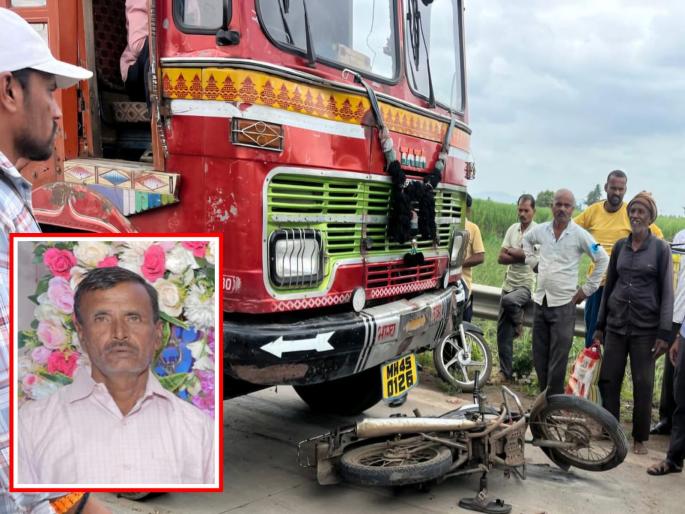 Drunk truck driver crushes motorcyclist with sheep, one killed, one injured; Incident on Ashta-Islampur road | मद्य धुंद ट्रकचालकाने मेंढ्यांसह मोटरसायकल चालकाला चिरडले, एक ठार, एक जखमी; आष्टा-इस्लामपूर मार्गावरील घटना Drunk truck driver crushes motorcyclist with sheep, one killed, one injured; Incident on Ashta-Islampur road | मद्य धुंद ट्रकचालकाने मेंढ्यांसह मोटरसायकल चालकाला चिरडले, एक ठार, एक जखमी; आष्टा-इस्लामपूर मार्गावरील घटना