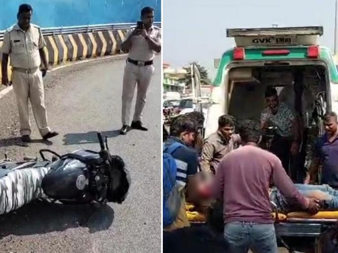 Two youths were killed after falling from the flyover in front of Daboli Airport | दाबोळी विमानतळासमोरील उड्डाणपुलावरून कोसळून दोन तरुण ठार Two youths were killed after falling from the flyover in front of Daboli Airport | दाबोळी विमानतळासमोरील उड्डाणपुलावरून कोसळून दोन तरुण ठार