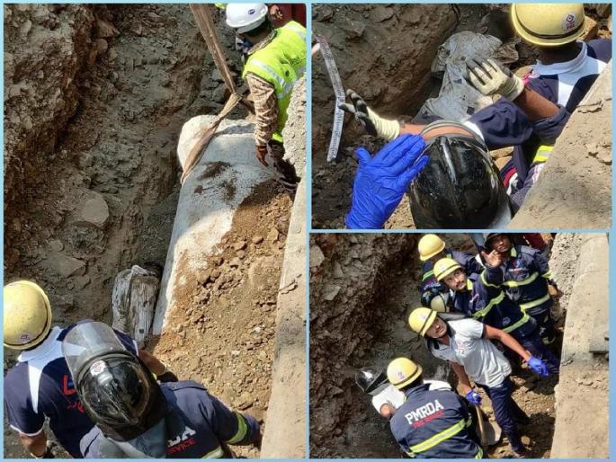 young man dies after being crushed under a mound of earth while doing drainage work | Pune News| ड्रेनेजचे काम करत असताना मातीच्या ढिगाऱ्याखाली दबून तरुणाचा मृत्यू young man dies after being crushed under a mound of earth while doing drainage work | Pune News| ड्रेनेजचे काम करत असताना मातीच्या ढिगाऱ्याखाली दबून तरुणाचा मृत्यू