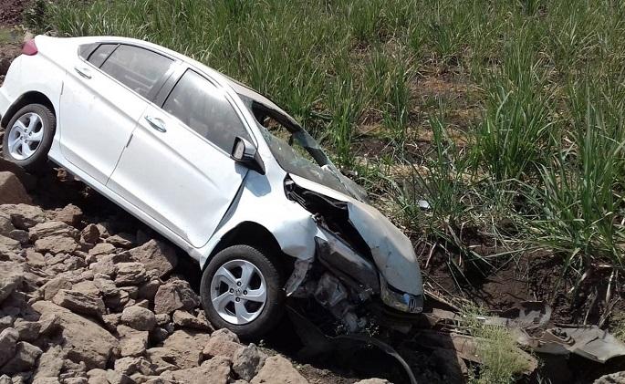 Crime News - Accident while going to the funeral; A woman has died on the spot - a series of accidents on Patan road | Crime News-- अंत्यविधीला जाताना अपघात ; महिला जागीच ठार-पाटण रस्त्यावर अपघाताची मालिका