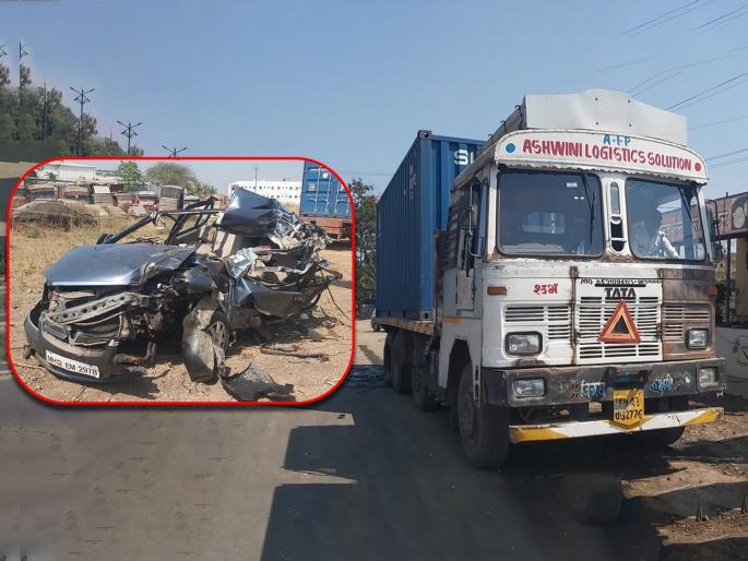Death of his parents along with his wife, daughter before his eyes; Fatal accident in Pune district | दुर्दैव! त्याच्या डोळ्यासमोर बायको, मुलीसह आई-वडिलांचा मृत्यू; पुणे जिल्ह्यात भीषण अपघात Death of his parents along with his wife, daughter before his eyes; Fatal accident in Pune district | दुर्दैव! त्याच्या डोळ्यासमोर बायको, मुलीसह आई-वडिलांचा मृत्यू; पुणे जिल्ह्यात भीषण अपघात