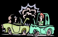 Trolley hit car, killing one, injuring two | ट्रॉलाची कारला धडक, एक ठार, दोन जखमी Trolley hit car, killing one, injuring two | ट्रॉलाची कारला धडक, एक ठार, दोन जखमी