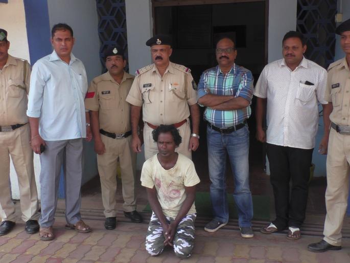 The killer, who is absconding for four months, beheaded at Margao railway station | चार महिने फरार असलेला खुनी मडगाव रेल्वे स्थानकावर जेरबंद The killer, who is absconding for four months, beheaded at Margao railway station | चार महिने फरार असलेला खुनी मडगाव रेल्वे स्थानकावर जेरबंद