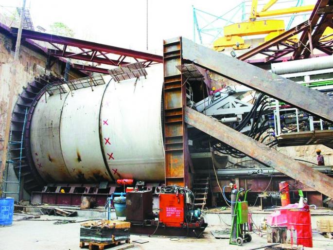 Ahmedabad Metro: TBM launch without diaphragm, method first used in metro project in India | Ahmedabad Metro: डायाफ्रामशिवाय टीबीएम लॉन्च, भारतात पहिल्यांदा मेट्रो प्रकल्पात वापरली पद्धत Ahmedabad Metro: TBM launch without diaphragm, method first used in metro project in India | Ahmedabad Metro: डायाफ्रामशिवाय टीबीएम लॉन्च, भारतात पहिल्यांदा मेट्रो प्रकल्पात वापरली पद्धत