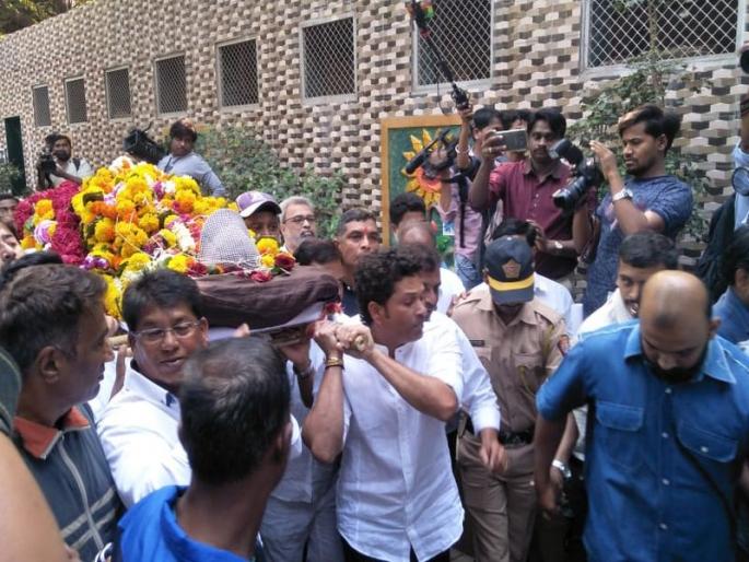 many cricket fans disappoints after state funeral not given to legendary coach ramakanat acharekar | 'पद्म' पुरस्कार आणि शासकीय इतमामात अंत्यसंस्कार याचा संबंध नाही, तरीही CMचं चुकलंच! many cricket fans disappoints after state funeral not given to legendary coach ramakanat acharekar | 'पद्म' पुरस्कार आणि शासकीय इतमामात अंत्यसंस्कार याचा संबंध नाही, तरीही CMचं चुकलंच!