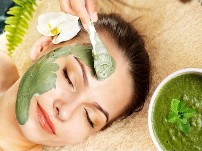 How to remove facial scars and how to get rid of acne try these two mint face packs | चेहऱ्यावरील डाग आणि पिंपल्स दूर करण्यासाठी पुदीन्याचे दोन खास फेस पॅक!