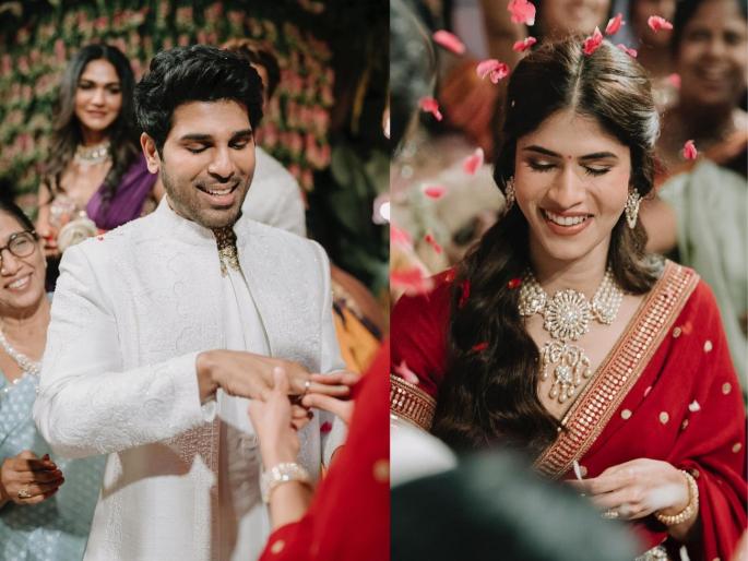 actor allu sirish got engaged to his girlfriend nayanika fear of montha cyclone | मोंथा चक्रीवादळाचं सावट तरीही प्रसिद्ध अभिनेत्याने गर्लफ्रेंडसोबत केला साखरपुडा, चाहत्यांकडून अभिनंदन actor allu sirish got engaged to his girlfriend nayanika fear of montha cyclone | मोंथा चक्रीवादळाचं सावट तरीही प्रसिद्ध अभिनेत्याने गर्लफ्रेंडसोबत केला साखरपुडा, चाहत्यांकडून अभिनंदन