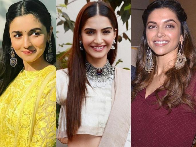 Take cues from bollywood actresses to carry them silver jewellery | बॉलिवूड अभिनेत्रींमध्ये सिल्व्हर ज्वेलरीचा ट्रेन्ड; तुम्हीही करा ट्राय!