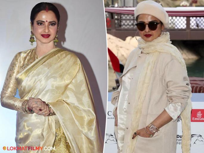 Actress Rekha has been living in Mumbai with this person for the past several years, whose name did she apply vermilion to? | गेल्या कित्येक वर्षांपासून अभिनेत्री रेखा मुंबईत राहते या व्यक्तीसोबत, कोणाच्या नावाचं लावलं सिंदूर? Actress Rekha has been living in Mumbai with this person for the past several years, whose name did she apply vermilion to? | गेल्या कित्येक वर्षांपासून अभिनेत्री रेखा मुंबईत राहते या व्यक्तीसोबत, कोणाच्या नावाचं लावलं सिंदूर?