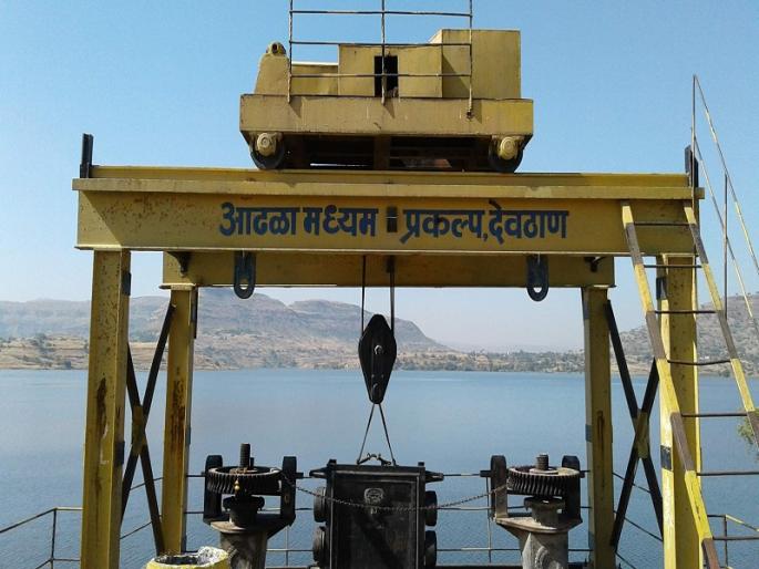 Both the canals of the Half Dam left the farm yard | आढळा धरणाच्या दोन्ही कालव्यातून शेतीसाठी आवर्तन सोडले