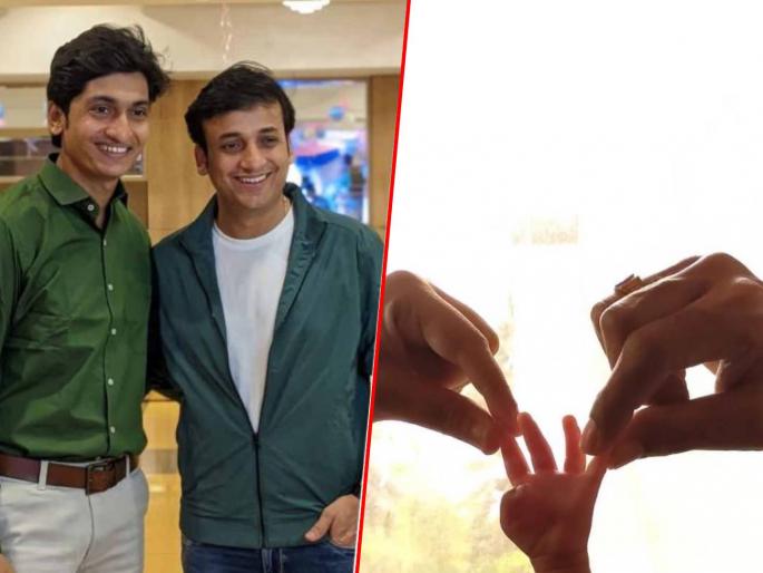 marathi actor adhokshaj karhade blessed with baby boy shared post | गोड बातमी! संकर्षण कऱ्हाडेच्या घरी चिमुकल्याचं आगमन, मराठी अभिनेता झाला बाबा marathi actor adhokshaj karhade blessed with baby boy shared post | गोड बातमी! संकर्षण कऱ्हाडेच्या घरी चिमुकल्याचं आगमन, मराठी अभिनेता झाला बाबा