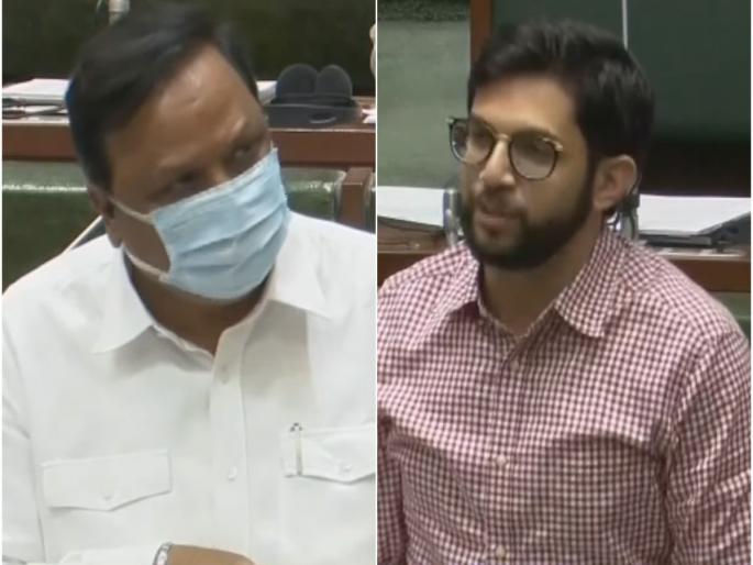 Aditya Thackeray and BJP MLA Ashish Shelar clashed on the streets of Mumbai in the Legislative Assembly | मुंबईतील रस्त्यांचा मुद्दा पेटला; आदित्य ठाकरे- आशिष शेलार यांच्यात खडाजंगी Aditya Thackeray and BJP MLA Ashish Shelar clashed on the streets of Mumbai in the Legislative Assembly | मुंबईतील रस्त्यांचा मुद्दा पेटला; आदित्य ठाकरे- आशिष शेलार यांच्यात खडाजंगी