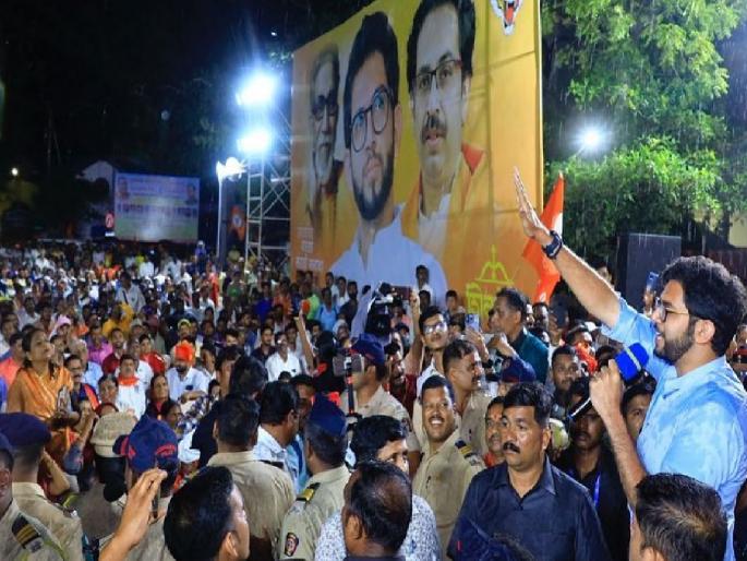 Shiv Sena leader Aditya Thackeray venomous criticism of rebel MLAs from Kolhapur | इतर मुख्यमंत्री सोडत नाहीत ते खातंदेखील यांना दिलं, तरीही..; आदित्य ठाकरेंचे एकनाथ शिंदेंवर टीकास्त्र Shiv Sena leader Aditya Thackeray venomous criticism of rebel MLAs from Kolhapur | इतर मुख्यमंत्री सोडत नाहीत ते खातंदेखील यांना दिलं, तरीही..; आदित्य ठाकरेंचे एकनाथ शिंदेंवर टीकास्त्र