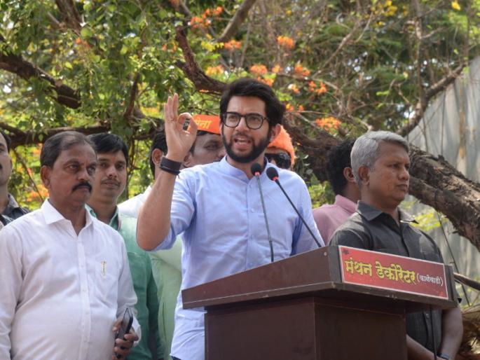 400 par slogan of BJP They will get 800 seats on different planets said Aditya Thackeray | भाजपचा ४०० पारचा नारा; त्यांना वेगवेगळ्या ग्रहांवर ८०० जागा मिळणार, आदित्य ठाकरेंचा टोला 400 par slogan of BJP They will get 800 seats on different planets said Aditya Thackeray | भाजपचा ४०० पारचा नारा; त्यांना वेगवेगळ्या ग्रहांवर ८०० जागा मिळणार, आदित्य ठाकरेंचा टोला