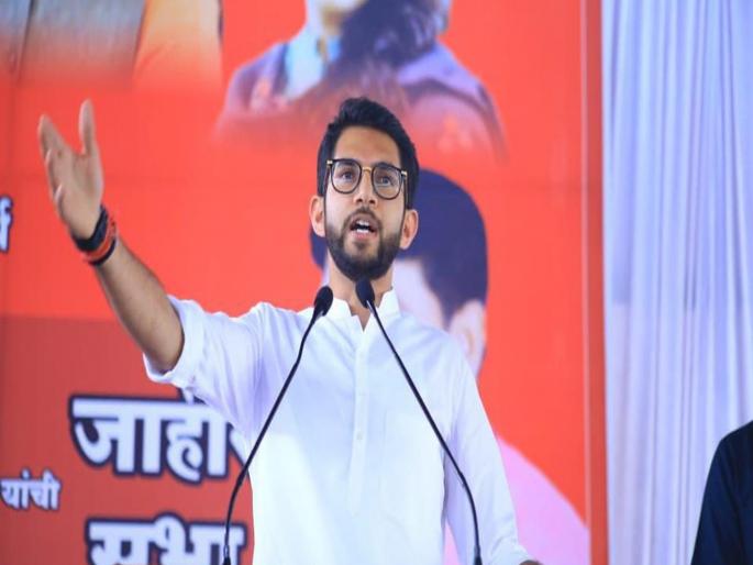 Punish those who robbed us says shiv sena aditya thackeray | ज्यांनी आपल्याला लुटलं त्यांना बर्फाच्या लादीवर शिक्षा देऊ; आदित्य ठाकरे यांचा विरोधकांना इशारा Punish those who robbed us says shiv sena aditya thackeray | ज्यांनी आपल्याला लुटलं त्यांना बर्फाच्या लादीवर शिक्षा देऊ; आदित्य ठाकरे यांचा विरोधकांना इशारा