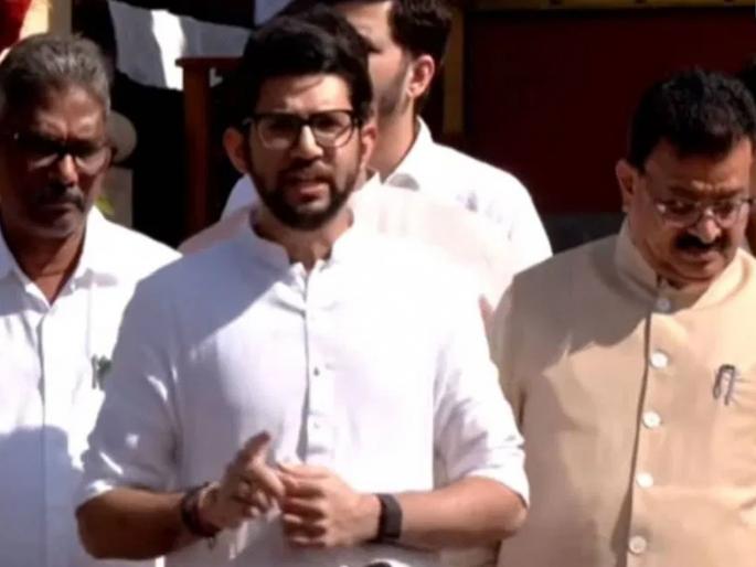 Nagpur Winter Session: "22 MLAs have fallen into the hands of the CM Devendra Fadnavis..."; Aditya Thackeray claims, Target on Eknath Shinde and BJP | "२२ आमदार मुख्यमंत्र्याच्या हाती लागलेत..."; आदित्य ठाकरेंचा दावा, कुणावर साधला निशाणा? Nagpur Winter Session: "22 MLAs have fallen into the hands of the CM Devendra Fadnavis..."; Aditya Thackeray claims, Target on Eknath Shinde and BJP | "२२ आमदार मुख्यमंत्र्याच्या हाती लागलेत..."; आदित्य ठाकरेंचा दावा, कुणावर साधला निशाणा?