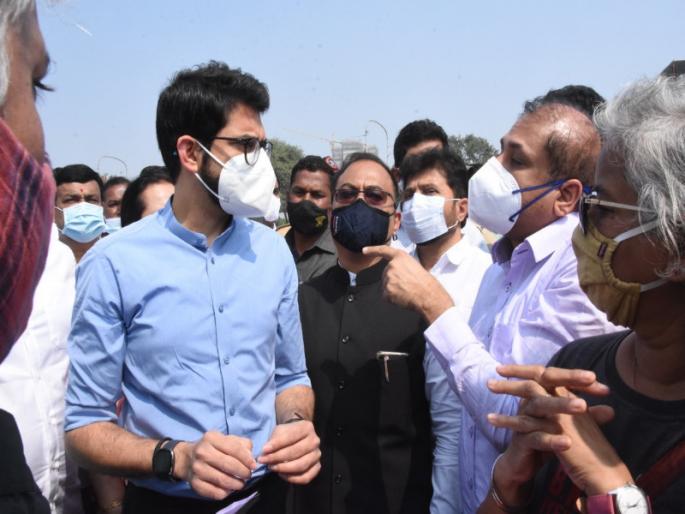 Dr Salim Ali Bird Sanctuary will be transferred to Forest Department Information of Aditya Thackeray | डॉ. सालीम अली पक्षी अभयारण्य वन विभागाकडे हस्तांतरित करण्यात येणार; आदित्य ठाकरेंची माहिती Dr Salim Ali Bird Sanctuary will be transferred to Forest Department Information of Aditya Thackeray | डॉ. सालीम अली पक्षी अभयारण्य वन विभागाकडे हस्तांतरित करण्यात येणार; आदित्य ठाकरेंची माहिती