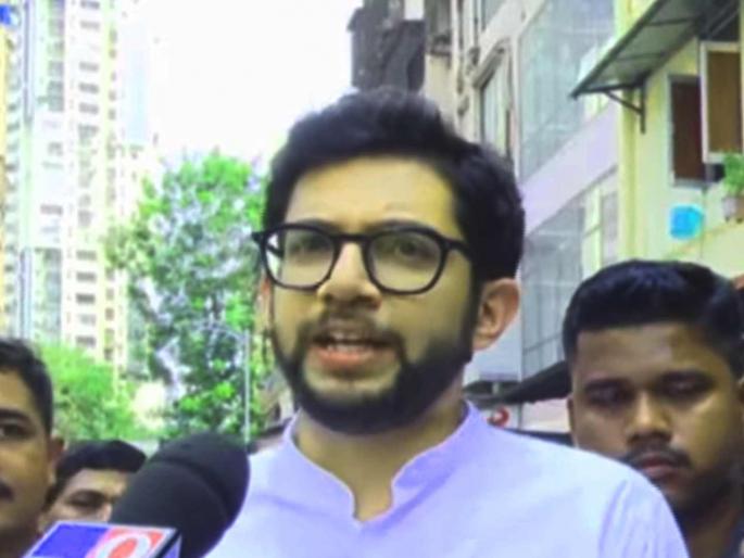 Aditya Thackeray slams Election Commission over long queue for voting in Mumbai Lok Sabha Election 2024 | "मुंबईकर मतदानाला उतरलाय, पण काही ठिकाणी मुद्दाम उशीर केला जातोय"; आदित्य ठाकरेंचा आरोप Aditya Thackeray slams Election Commission over long queue for voting in Mumbai Lok Sabha Election 2024 | "मुंबईकर मतदानाला उतरलाय, पण काही ठिकाणी मुद्दाम उशीर केला जातोय"; आदित्य ठाकरेंचा आरोप