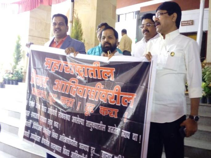 When will the injustice of non-tribals ever end, Rupesh Mhatre's question? | बिगर आदिवासींवरील अन्याय कधी संपणार, रुपेश म्हात्रेचा सवाल When will the injustice of non-tribals ever end, Rupesh Mhatre's question? | बिगर आदिवासींवरील अन्याय कधी संपणार, रुपेश म्हात्रेचा सवाल