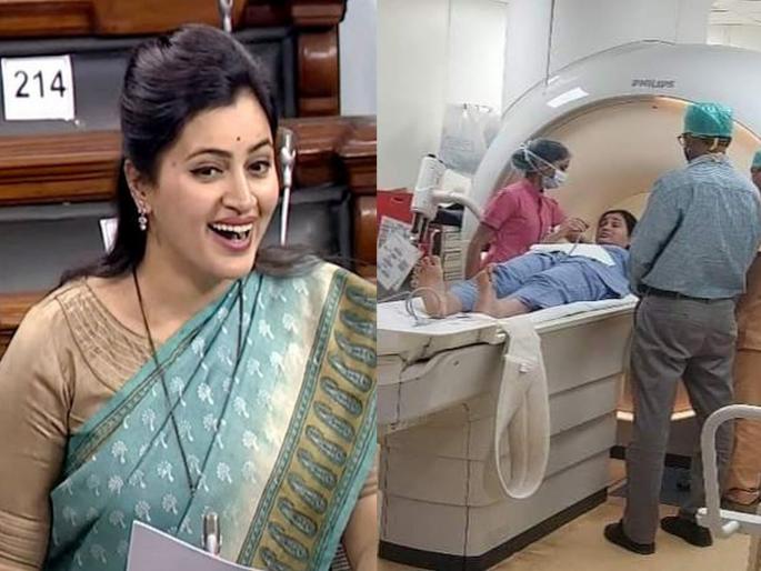 How did the camera reach the MRI room of the lilavati hospital? Navneet Rana 'Troll' | Navneet Rana Troll: रुग्णालयातील MRI कक्षात कॅमेरा पोहोचलाच कसा? नवनीत राणा ‘ट्रोल’ How did the camera reach the MRI room of the lilavati hospital? Navneet Rana 'Troll' | Navneet Rana Troll: रुग्णालयातील MRI कक्षात कॅमेरा पोहोचलाच कसा? नवनीत राणा ‘ट्रोल’