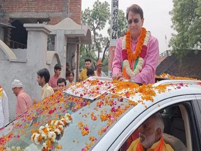 On-screen Rama is challenged by the real Ravana's mother-in-law | पडद्यावरील रामाला खऱ्या रावणाच्या सासरी आव्हान; भाजपची नवीन खेळी! On-screen Rama is challenged by the real Ravana's mother-in-law | पडद्यावरील रामाला खऱ्या रावणाच्या सासरी आव्हान; भाजपची नवीन खेळी!