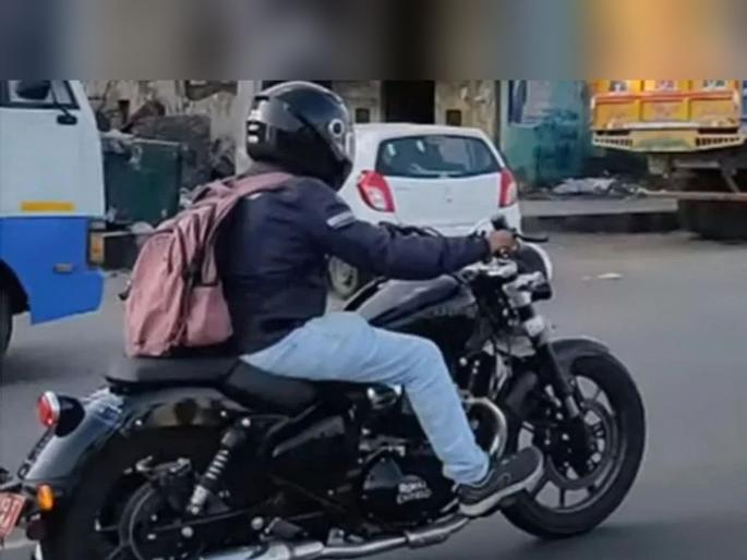 Upcoming Bike Royal enfield super meteor 650 final model spotted ahead of launch | ही असेल Royal Enfield ची सर्वात महागडी बाईक! लॉन्च होण्यापूर्वीच दिसली रस्त्यावर, मिळतील खास फीचर्स Upcoming Bike Royal enfield super meteor 650 final model spotted ahead of launch | ही असेल Royal Enfield ची सर्वात महागडी बाईक! लॉन्च होण्यापूर्वीच दिसली रस्त्यावर, मिळतील खास फीचर्स