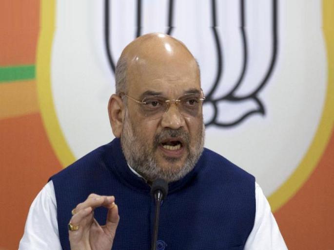 Shiv Sena demolishes BJP seats; The Chief Minister's promise was not given, Amit Shah told the sequence of events | भाजपच्या जागा शिवसेनेने पाडल्या; मुख्यमंत्रिपदाचा शब्द दिलाच नव्हता, अमित शहांनी सांगितला घटनाक्रम Shiv Sena demolishes BJP seats; The Chief Minister's promise was not given, Amit Shah told the sequence of events | भाजपच्या जागा शिवसेनेने पाडल्या; मुख्यमंत्रिपदाचा शब्द दिलाच नव्हता, अमित शहांनी सांगितला घटनाक्रम