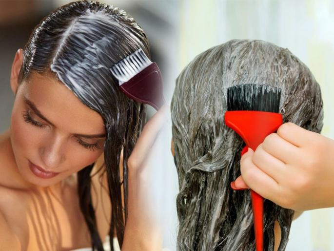 After hair dye if you have to make 6 mistakes, it will be Expensive and terrible condition of hair | हेअर डाय केल्यानंतर 6 चुका करणं पडतं महागात, केसांचे हाल भयानक अवतार