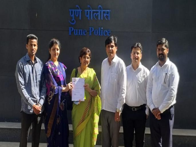 NCP rushed to police against defamatory Facebook account | बदनामी करणाऱ्या फेसबुक अकाउंट विरोधात राष्ट्रवादीची पोलिसांत धाव NCP rushed to police against defamatory Facebook account | बदनामी करणाऱ्या फेसबुक अकाउंट विरोधात राष्ट्रवादीची पोलिसांत धाव