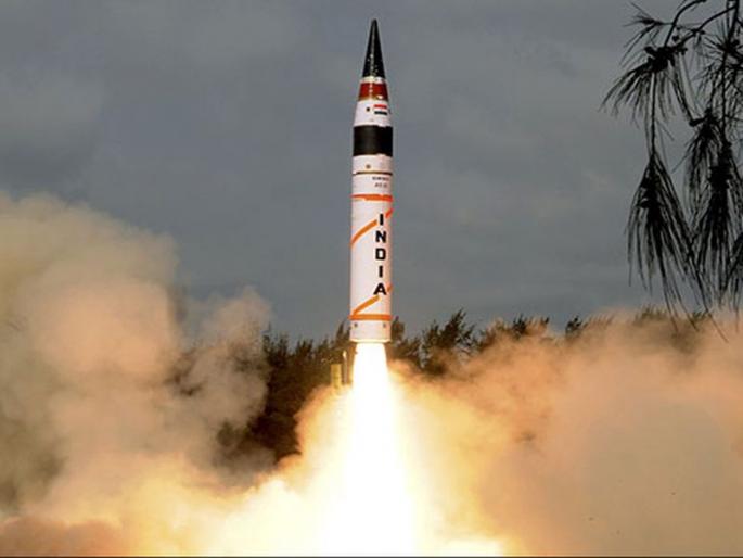 indias most potent missile agni v to be inducted soon china in range | अग्नी 5 लवकरच सैन्याच्या ताफ्यात; संपूर्ण चीन आता भारताच्या टप्प्यात indias most potent missile agni v to be inducted soon china in range | अग्नी 5 लवकरच सैन्याच्या ताफ्यात; संपूर्ण चीन आता भारताच्या टप्प्यात