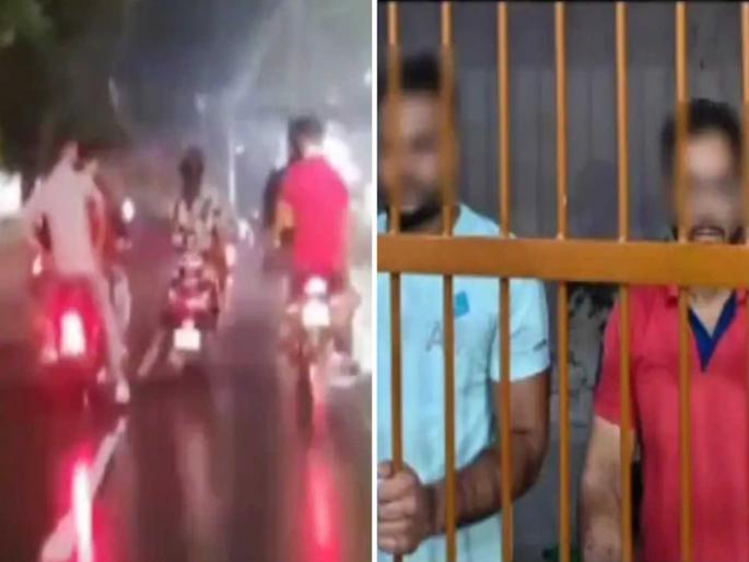 Agra girl who was coming home on scooter was chased by five youths and molested | स्कूटीवरुन जाणाऱ्या तरुणीला अश्लील चाळे करत रोखण्याचा प्रयत्न; पोलिसांनी दोघांना केली अटक Agra girl who was coming home on scooter was chased by five youths and molested | स्कूटीवरुन जाणाऱ्या तरुणीला अश्लील चाळे करत रोखण्याचा प्रयत्न; पोलिसांनी दोघांना केली अटक