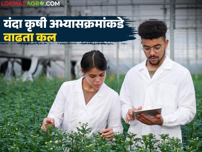 Latest news Agricos: As many as 82.55 percent of the seats in agricultural courses in the state were filled this year; how many seats remained vacant? | Agricos : राज्यातील कृषी अभ्यासक्रमांच्या यंदा तब्बल ८२.५५ टक्के जागा भरल्या; किती जागा रिक्त?