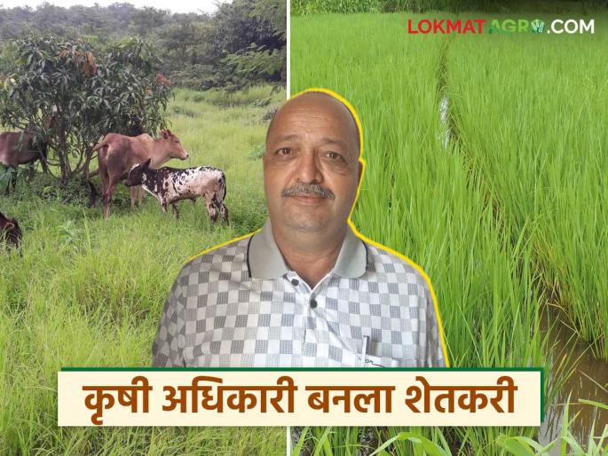 Agriculture officer becomes successful farmer; Bapat does profitable integrated farming | कृषी अधिकारी बनला यशस्वी शेतकरी; बापट यांनी केली फायद्याची एकात्मिक शेती