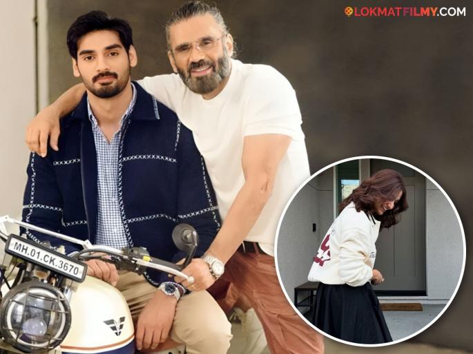Sunil Shetty's son Ahan Shetty is dating a Marathi actress? 'Border 2' actor tells the truth | सुनील शेट्टीचा लेक अहान मराठमोळ्या अभिनेत्रीला करतोय डेट? 'बॉर्डर २' अभिनेत्याने सांगितलं सत्य Sunil Shetty's son Ahan Shetty is dating a Marathi actress? 'Border 2' actor tells the truth | सुनील शेट्टीचा लेक अहान मराठमोळ्या अभिनेत्रीला करतोय डेट? 'बॉर्डर २' अभिनेत्याने सांगितलं सत्य