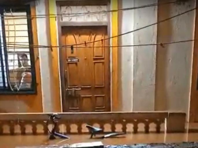 A knock on the door while he was asleep; Evacuation of citizens in Dapoli at 3 am beacuase of rain | साखरझोपेत असताना घरावर पडली थाप; दापोलीत मध्यरात्री ३ वाजता नागरिकांचे स्थलांतर