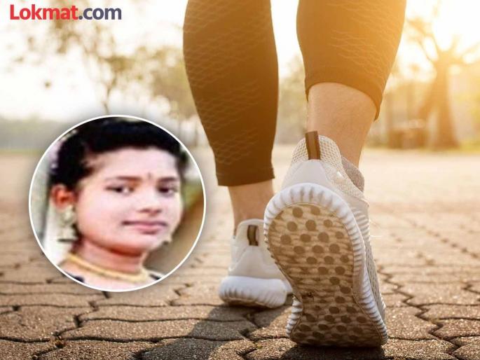 Ahilyanagar young woman who went for a morning walk died after being hit by a vehicle | बघण्याच्या कार्यक्रमादिवशी पहिल्यांदाच मॉर्निंग वॉकला गेली; अज्ञात वाहनाने तरुणीला उडवल्याने मृत्यू
