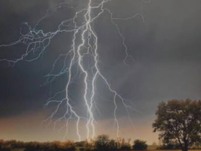 Two killed by lightning while harvesting groundnuts in a field | शेतात भुईमूग काढताना वीज पडून दोन ठार; अहमदपूर तालुक्यातील घटना Two killed by lightning while harvesting groundnuts in a field | शेतात भुईमूग काढताना वीज पडून दोन ठार; अहमदपूर तालुक्यातील घटना